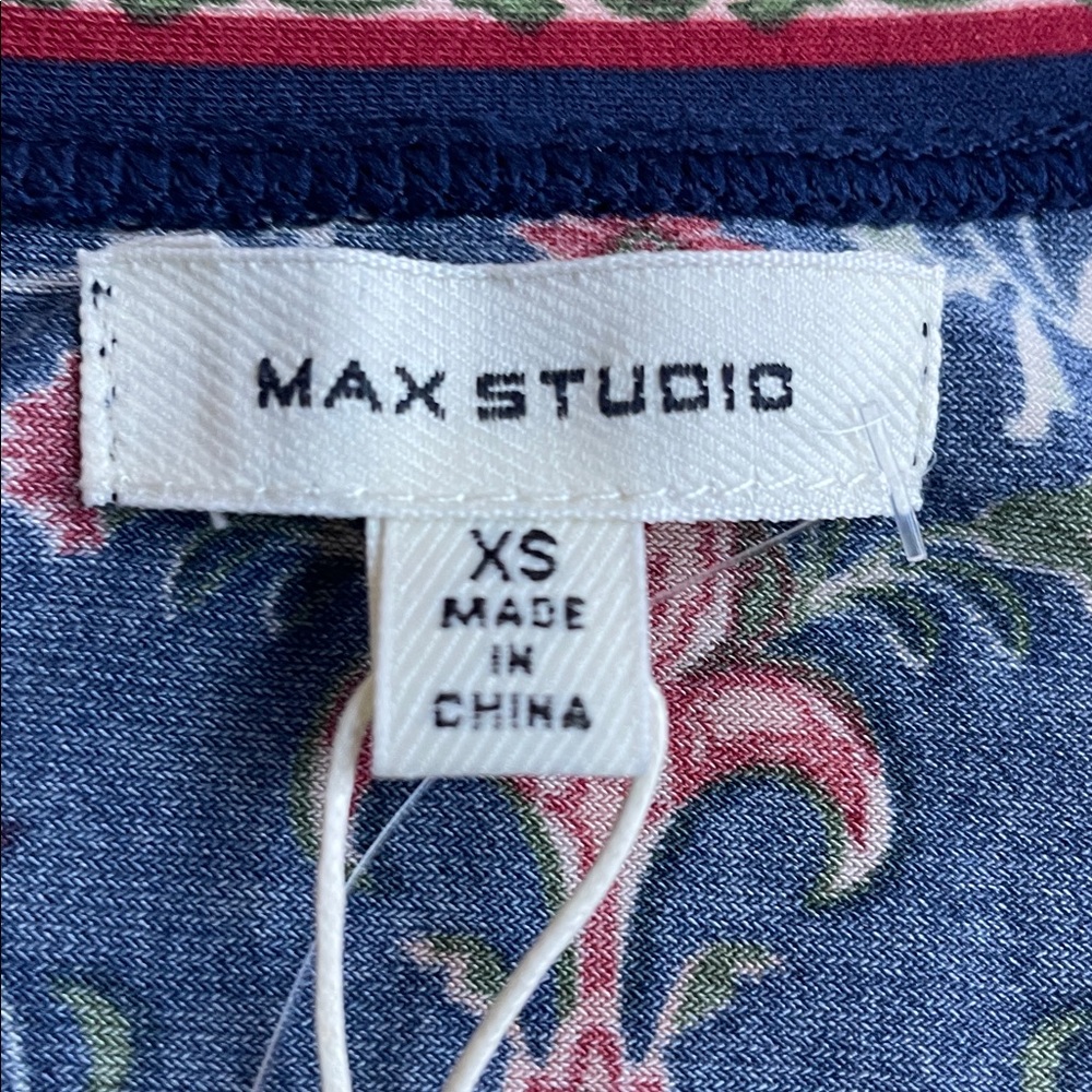 Max Studio Floral Long Sleeve Dress, XS - Picture 6 of 11